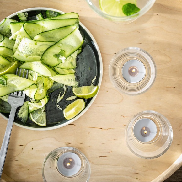 🍒🍒 ÄDELTUJA Scented tealight, cucumber & lime - Picture 2 of 2